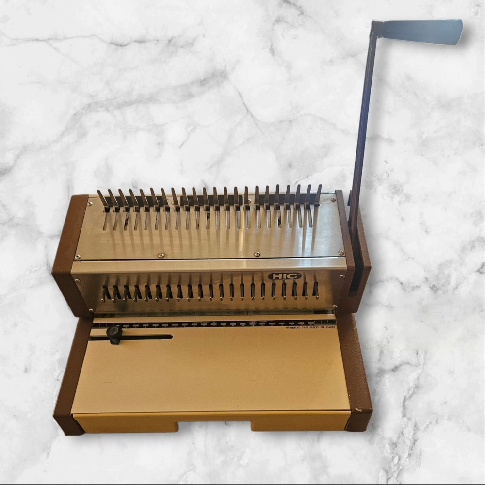 HIC HPB-210 Manual Comb Binding Machine