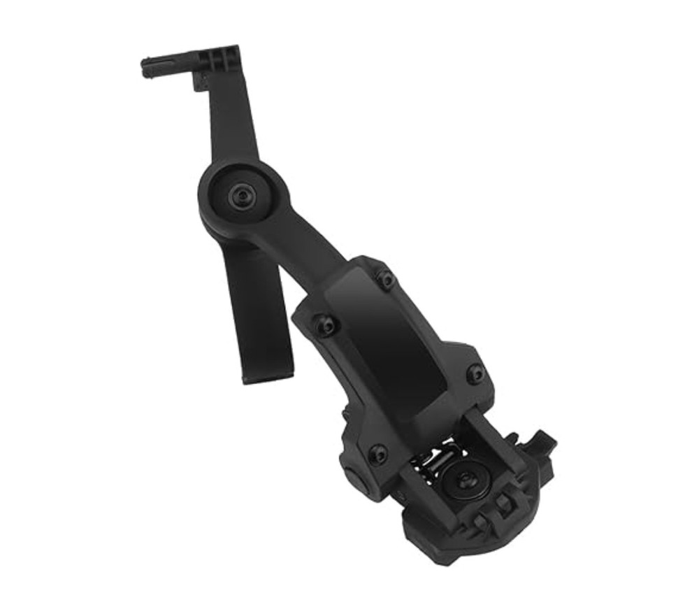 Tactical Helmet Rail Headset Adapter Black
