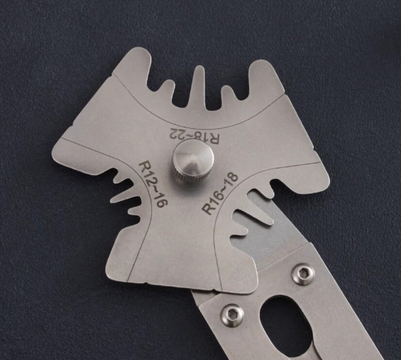 Handmade DIY Leather Zipper Tool Zipper Corner Processing Tool