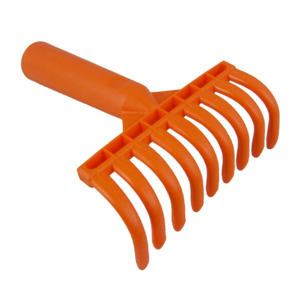 Small Yard Leaf Rake Lightweight Ergonomic Garden Rake Tool