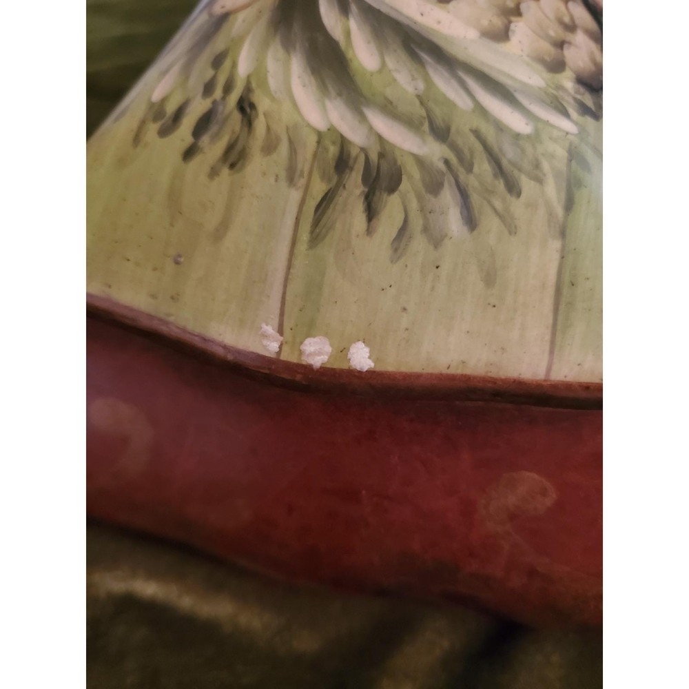 Raymond Waites Studio Trinket Box Decorative Handpainted Fruit Design Storage