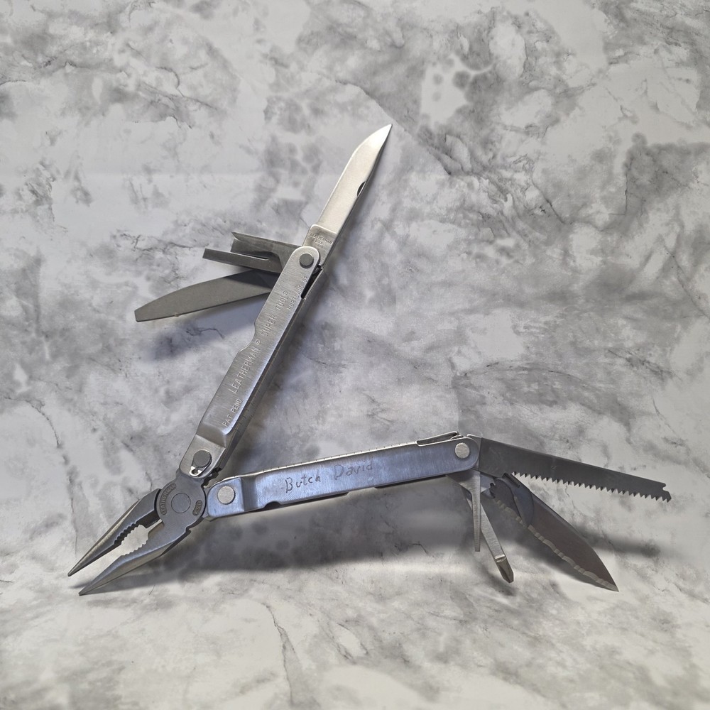Leatherman Super Tool Multi Tool Model In Original Tool Case