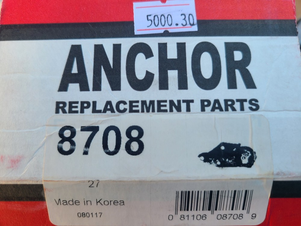 # 8708 Anchor Automatic Transmission Mount
