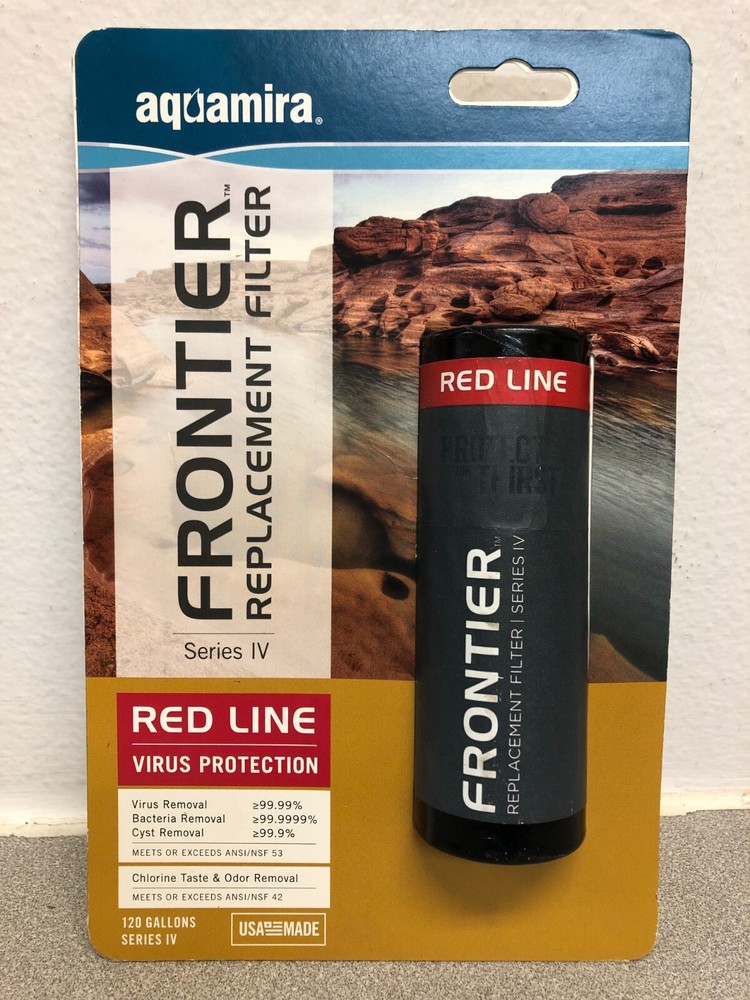 Aquamira 67019 Frontier Hydration System Replacement Water Filter