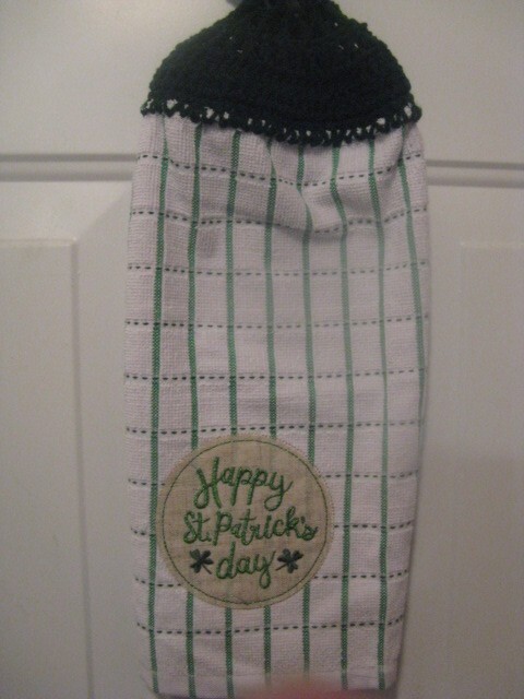 Crochet Kitchen Towels ~ St Patrick Day ~ **Gift Idea