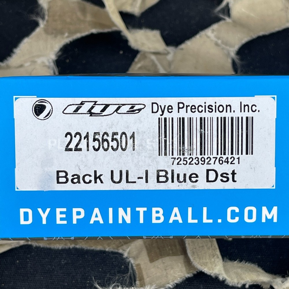 NEW Dye UL-I Barrel Back - Autococker Threaded - Dust Blue