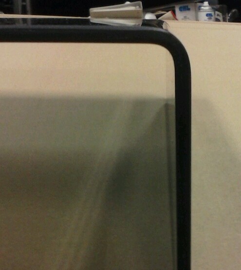 24" ID wide center or side boat windshield, 16" high