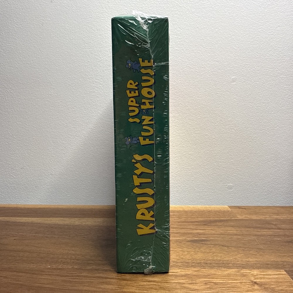 Krusty's Super Fun House (1993) - New Simpsons 3.5" Diskette Game Program!