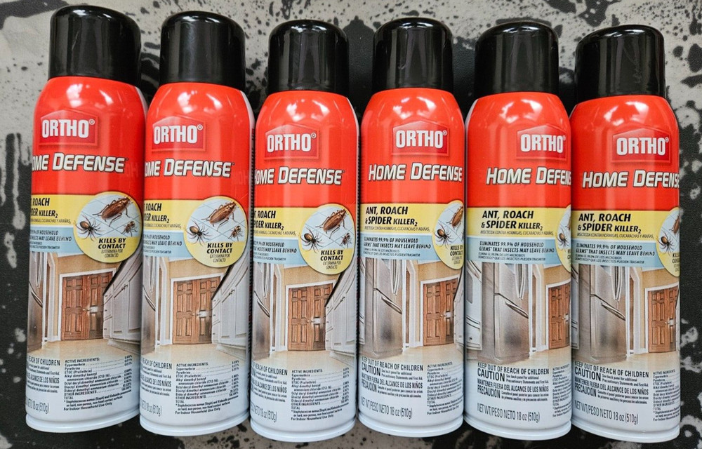 Ortho Home Defense Ant Roach & Spider Killer2 6 Pack