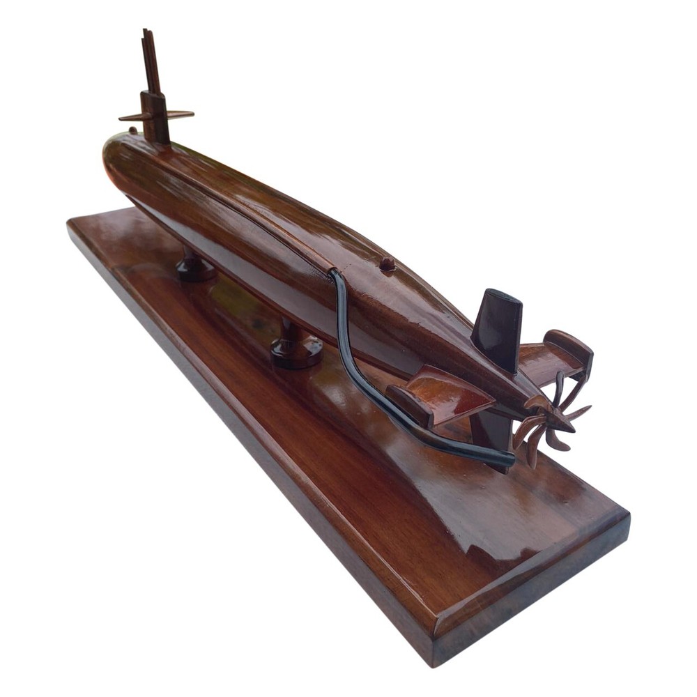 Sturgeon Class USS Hammerhead Wood Desktop Model
