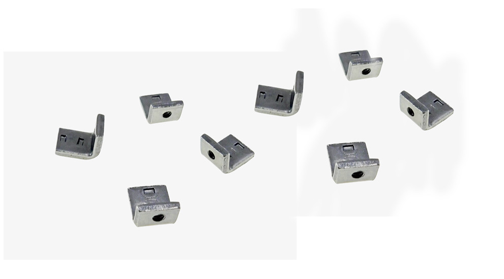 8 Pack #8-32 Right Angle Projection Weld Brackets      BT 1402