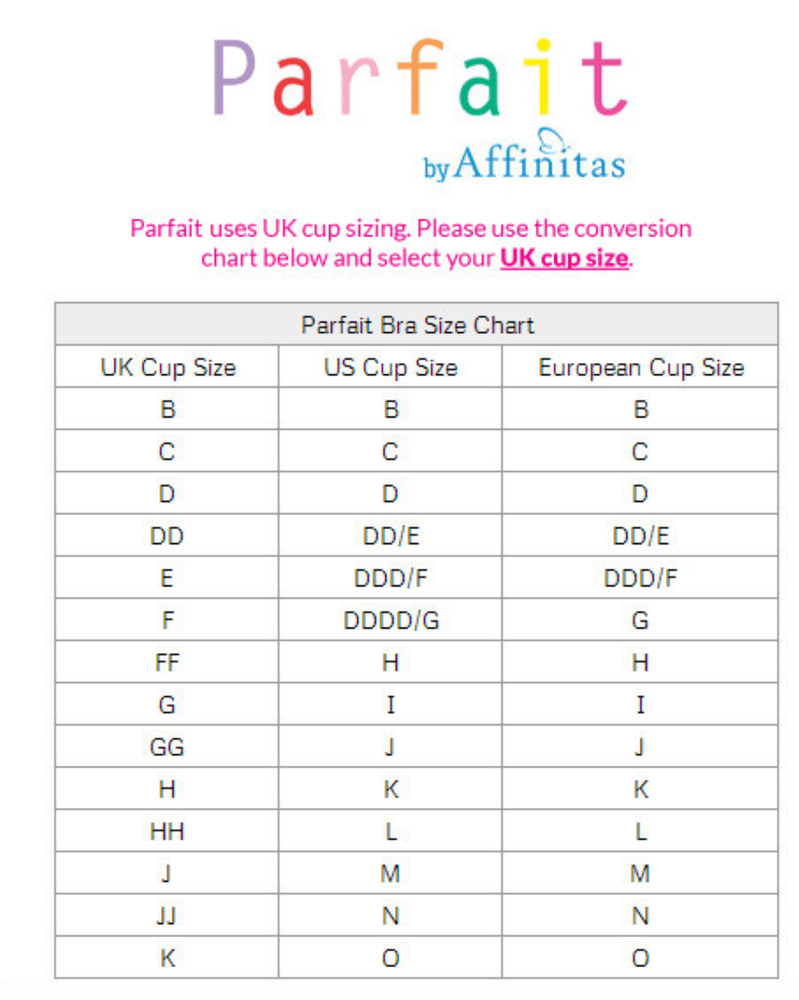 Parfait by Affinitas Bra, Collection! Full Bust, Women's Bra,