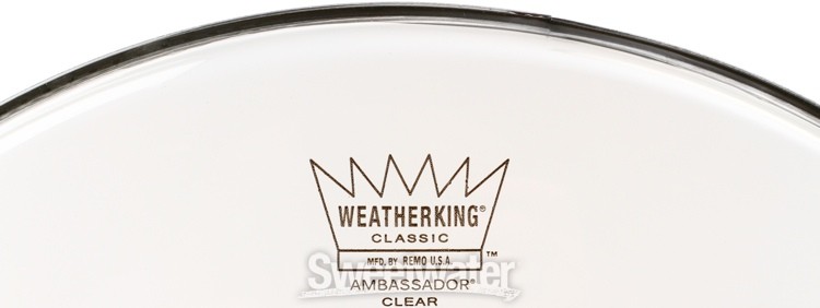 Remo Ambassador Classic Clear Drumhead - 16"