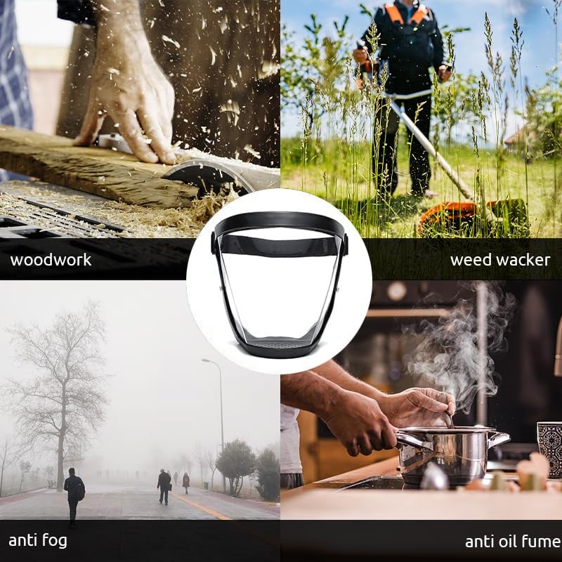 2pcs Super Protective Face Shield, Mask for Work,Full Weed