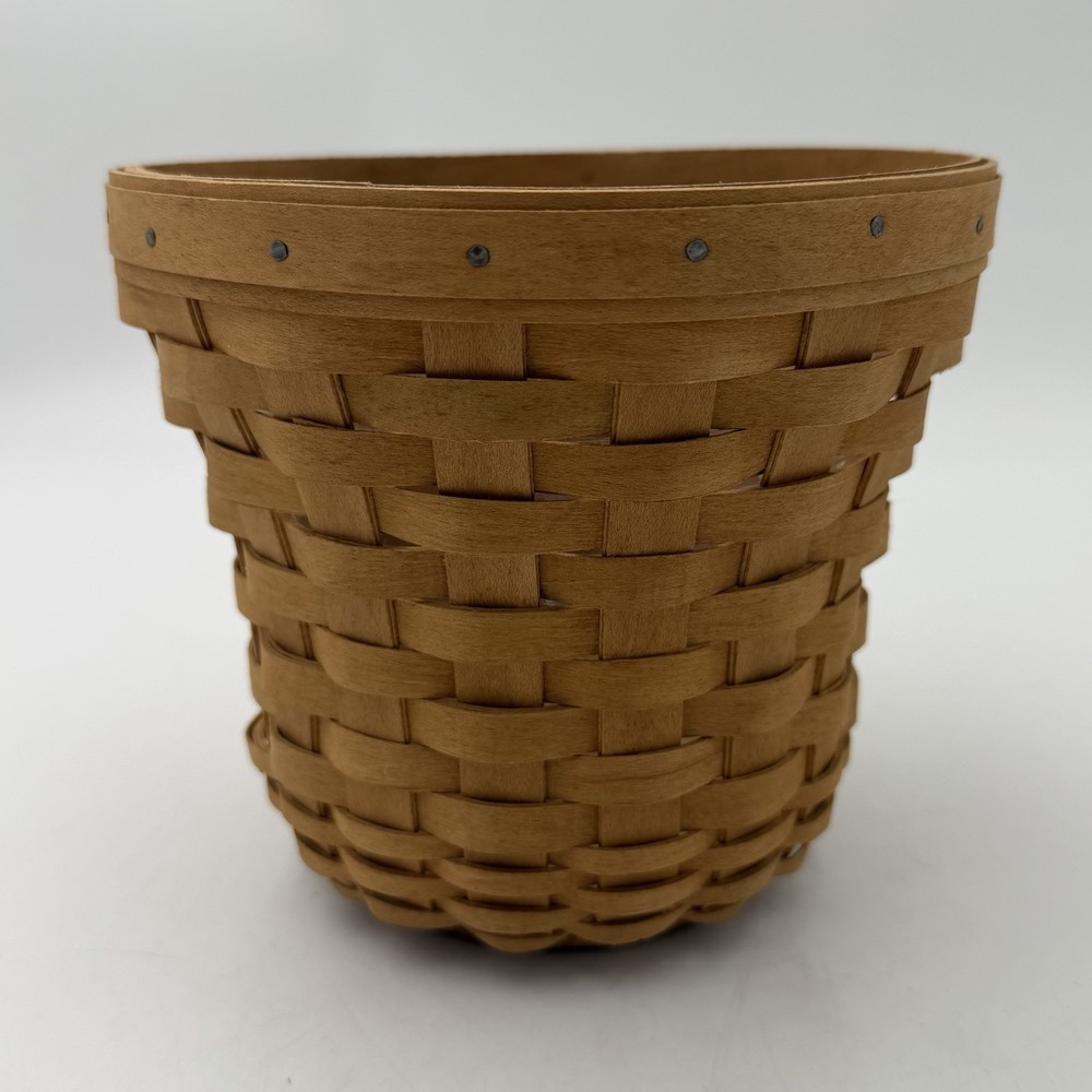 Longaberger Bouquet Basket w/ Protector Marked 2003
