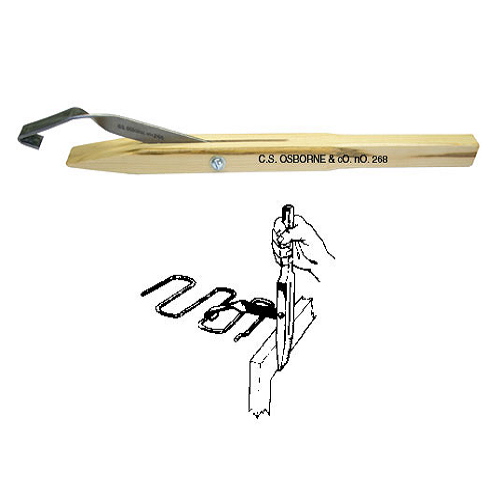 C.S. Osborne Lever Spring Stretcher #268 Upholstery Tool