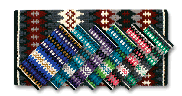 MAYATEX NOVA WESTERN SADDLE SHOW BLANKET 38 x34