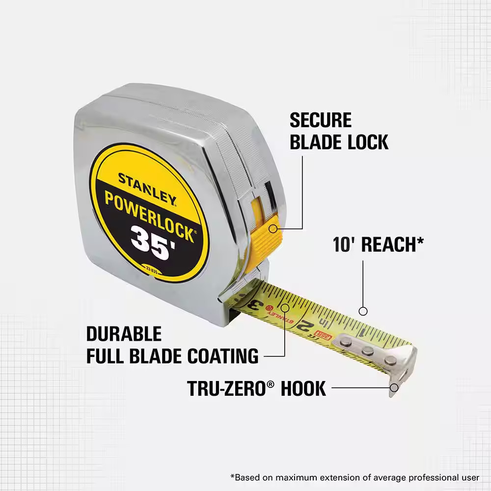 35 Ft. Powerlock Tape Measure