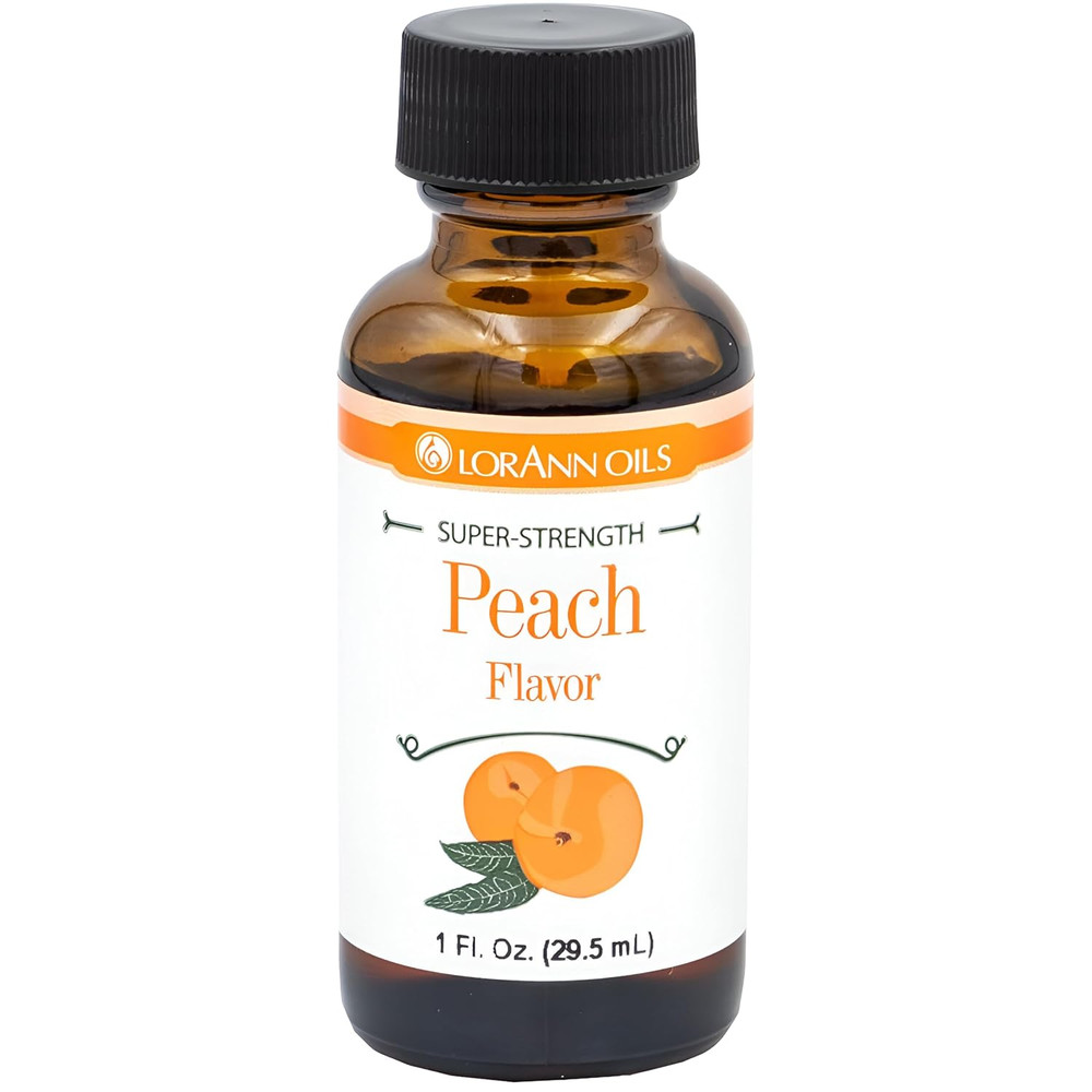Lorann Peach SS Flavor, 1 Ounce Bottle