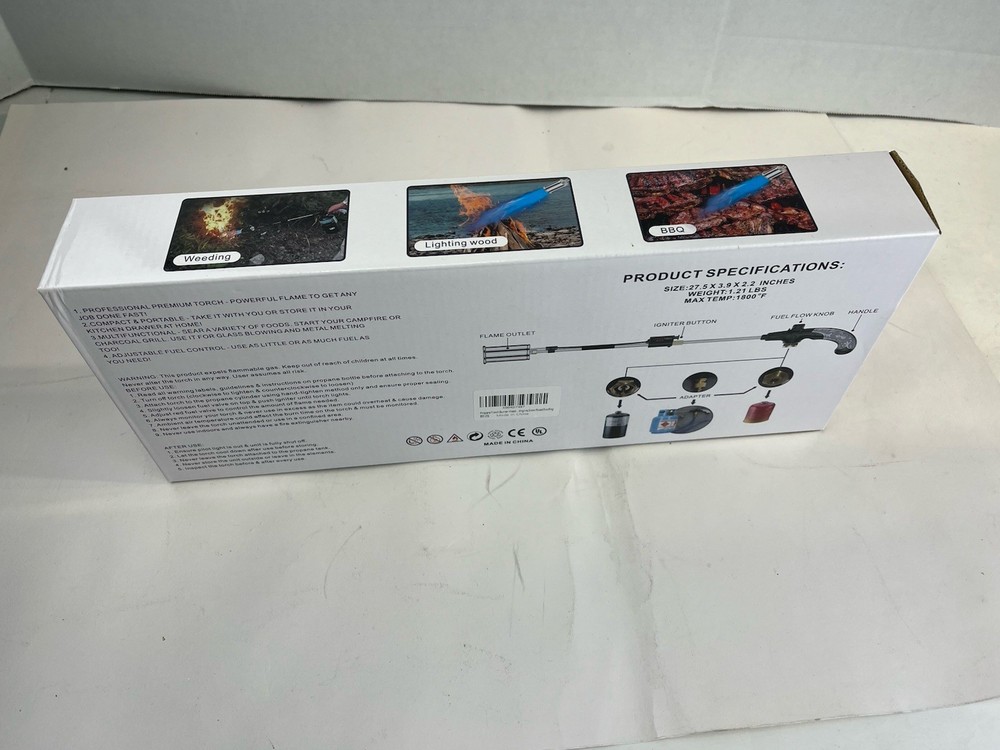 Multi Use Gas Torch. New Inbox ZZ C