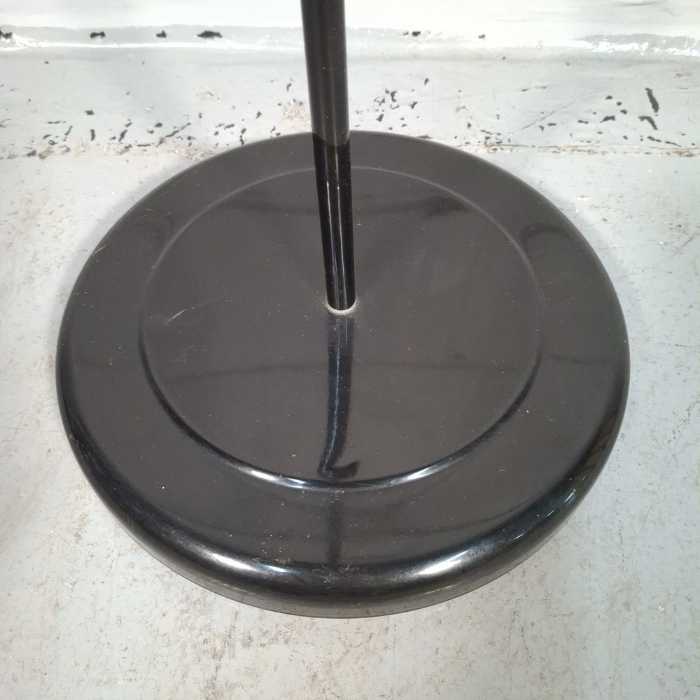 Adjustable Twin Spot Light Floor Standing Lamp Black Retro