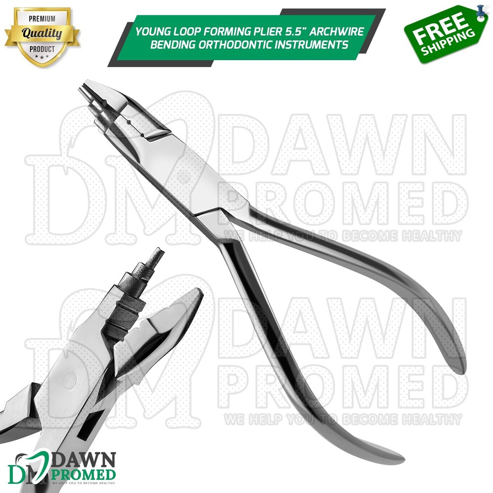 Young Loop Forming Plier 5.5" Archwire Bending Dental Orthodontic Instruments