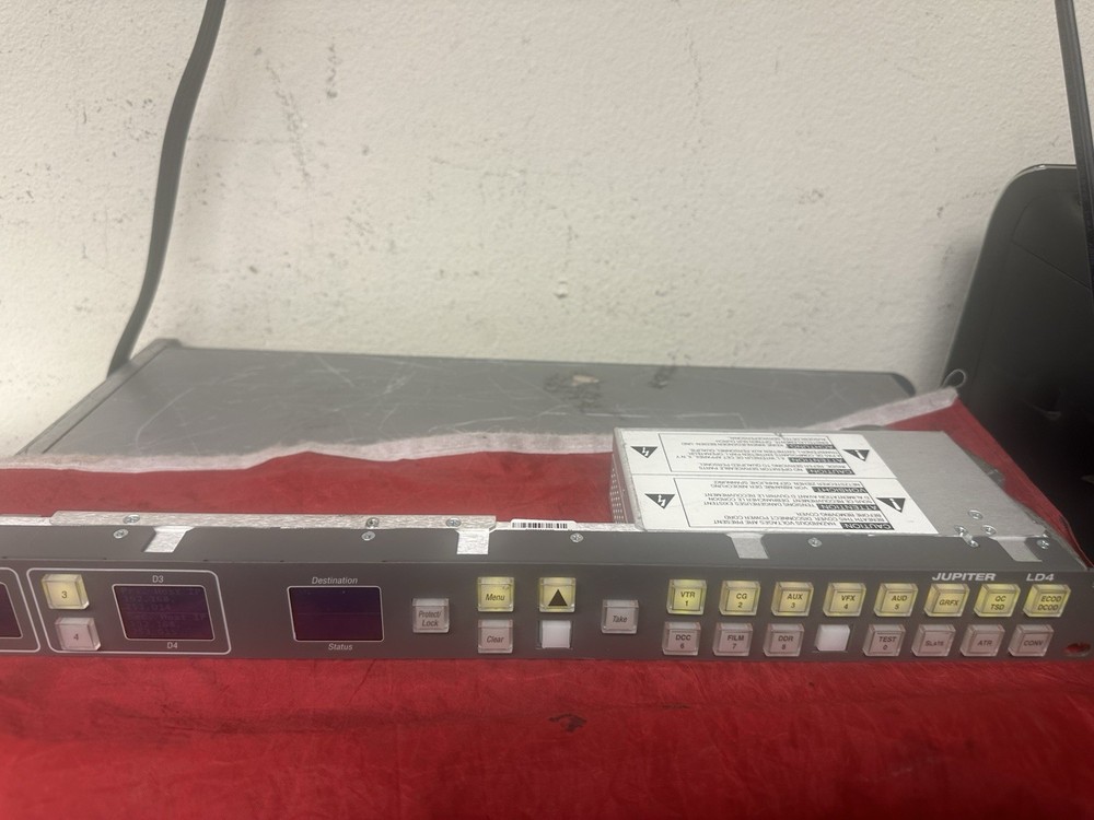 Grass Valley Jupiter LD4 Control Panel JUP-CP-LD4-AC