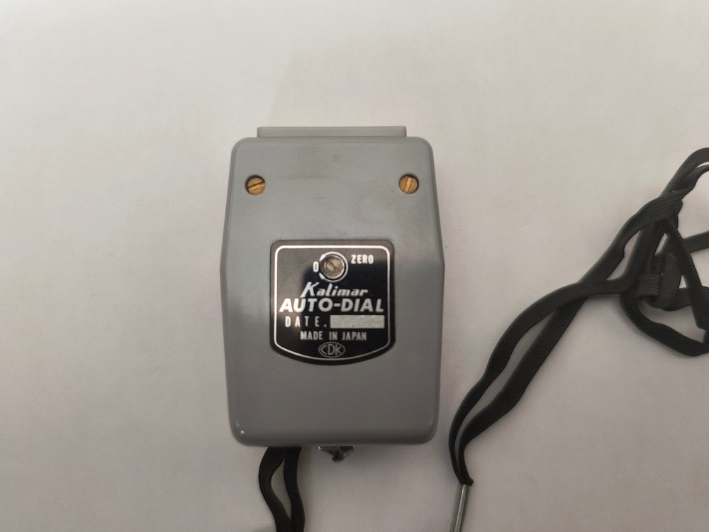 Kalimar Auto-Dial EVS Exposure Meter w/Leather Case