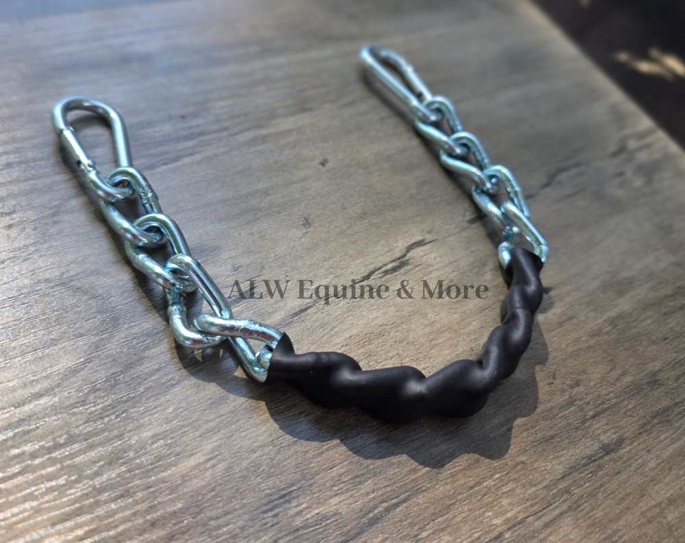 BRAND NEW Black Wrapped Curb Chain