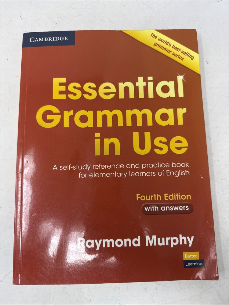 Essential Grammar in Use with Answers: A Self-Study Reference… 4th Ed. *Unused