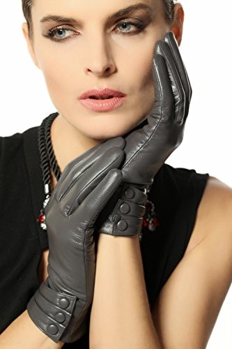 Bestselling 7 (US Standard size) Grey (Touchscreen Function/Cashmere Lining)