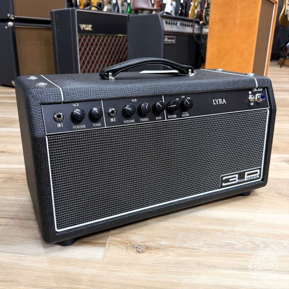 3rd Power Lyra 20W Amp Head – Black