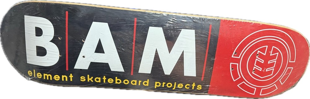 Bam Margera Element deck ERROR PRINT Upside down Element symbol