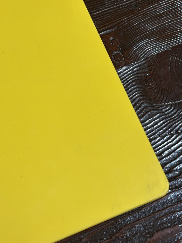 Midas Auto Service Clipboard Document Holder Yellow Plastic 15”x9” Morco 2010