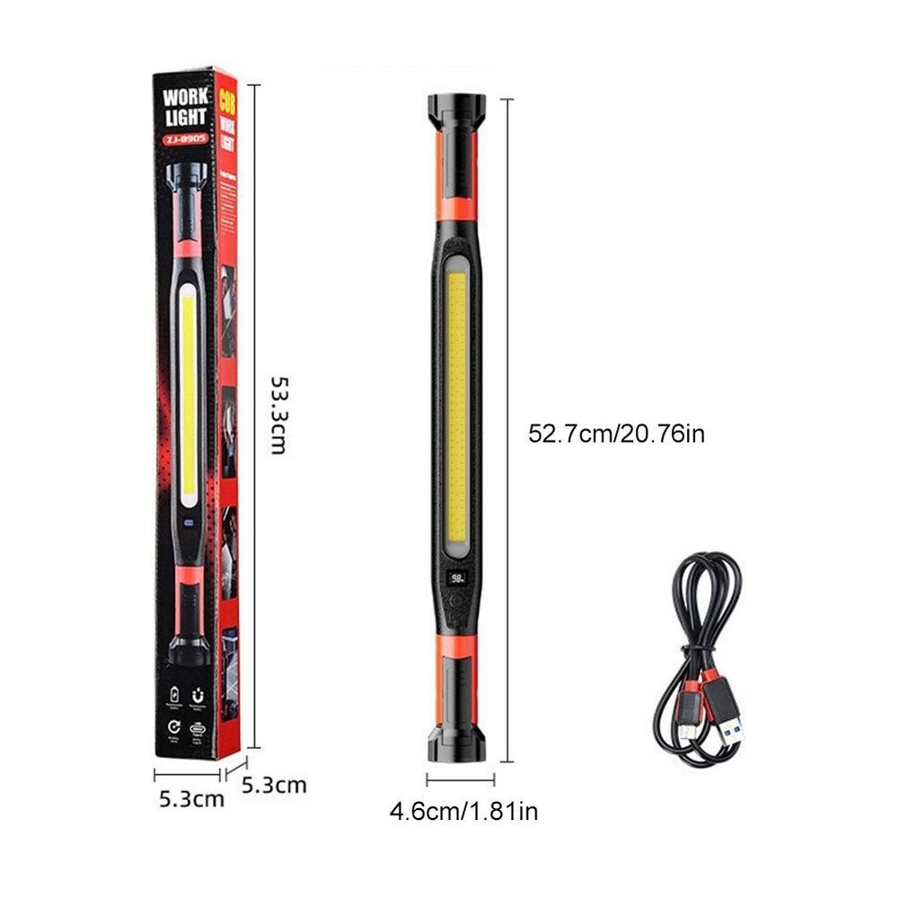 New Multi-Function Emergency Repair Work Light Magnetic Flashlight Recharge G1E7