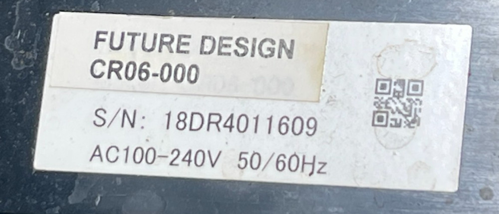 Future Design CR06-000 Chart Recorder 6-Channel Paperless Data Logger Ethernet