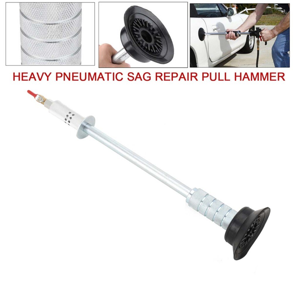 Auto Body Dent Puller Repair Tool Pneumatic Repair Pull Hammer Suction Cup Tool