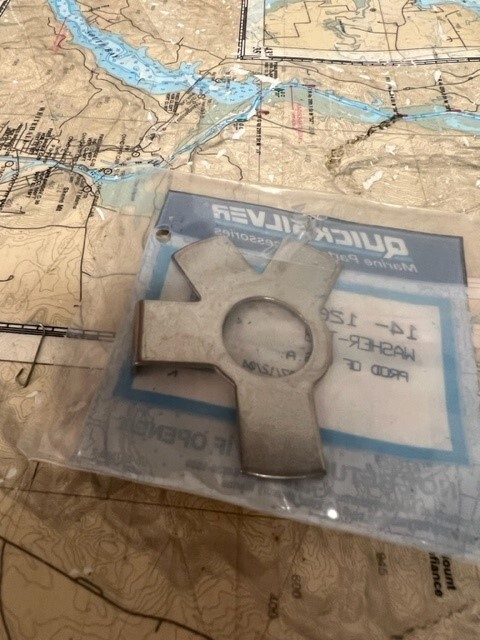 Quicksilver 14-12657 Tab Washer.