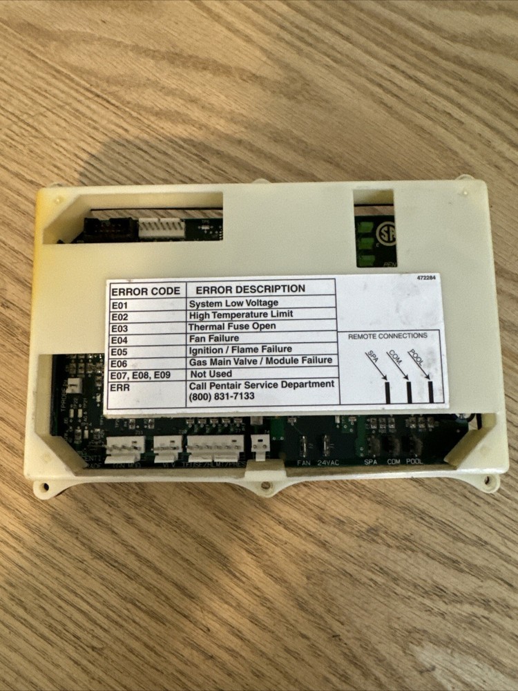 PENTAIR 472100 Digital Display Temperature Controller Circuit Board