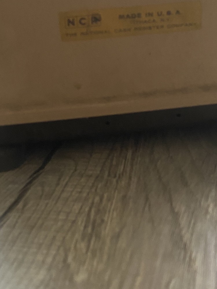 Vintage ncr adding machine 154-2-77x