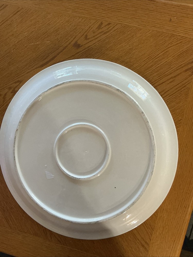 Very Large Serving Plater Brown Bear 18 Across