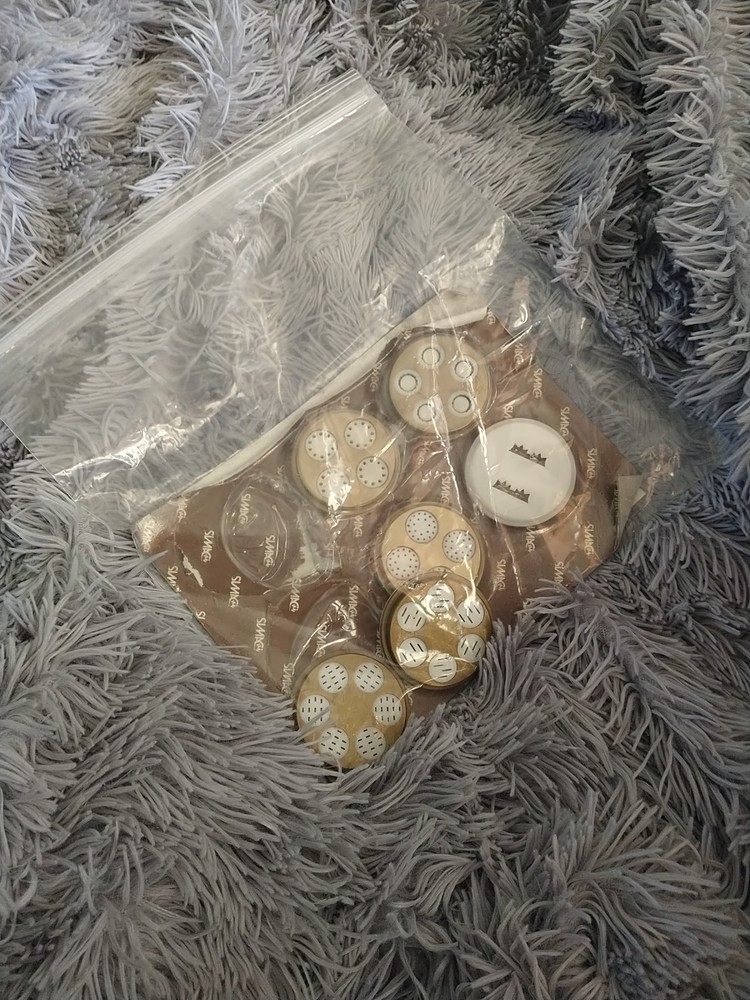 6 Simac Pastamatic Discs Die Plates Pack Lot Set Patterns Sizes Lot