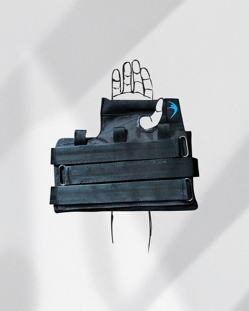 CUFFS FOR ARMS |  PAVILO machine   |  Hook and loop closure cuffs for hands