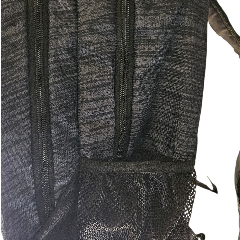 Adidas Backpack Black Blue Grey Heather Pattern everyday backpack