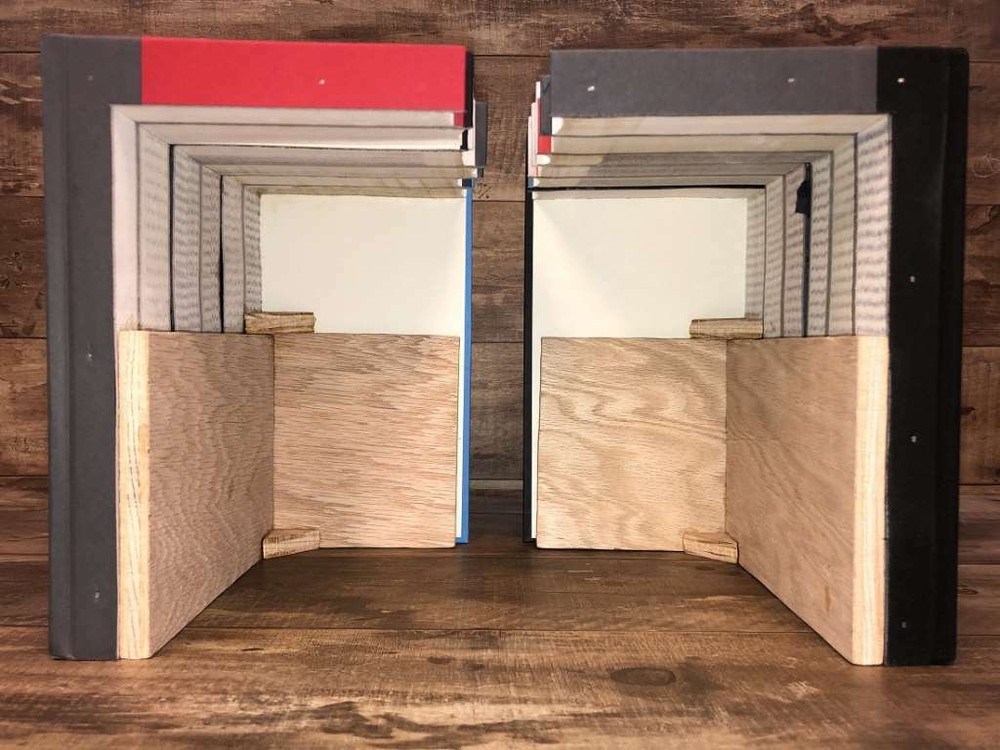 The Archives Bookbox - Book Safe Hidden Storage Solution for Router, Modem, Cord