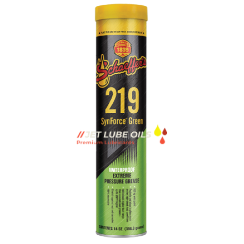 Schaeffer's 219 SynForce Green Waterproof Grease NLGI #2 10 Tubes