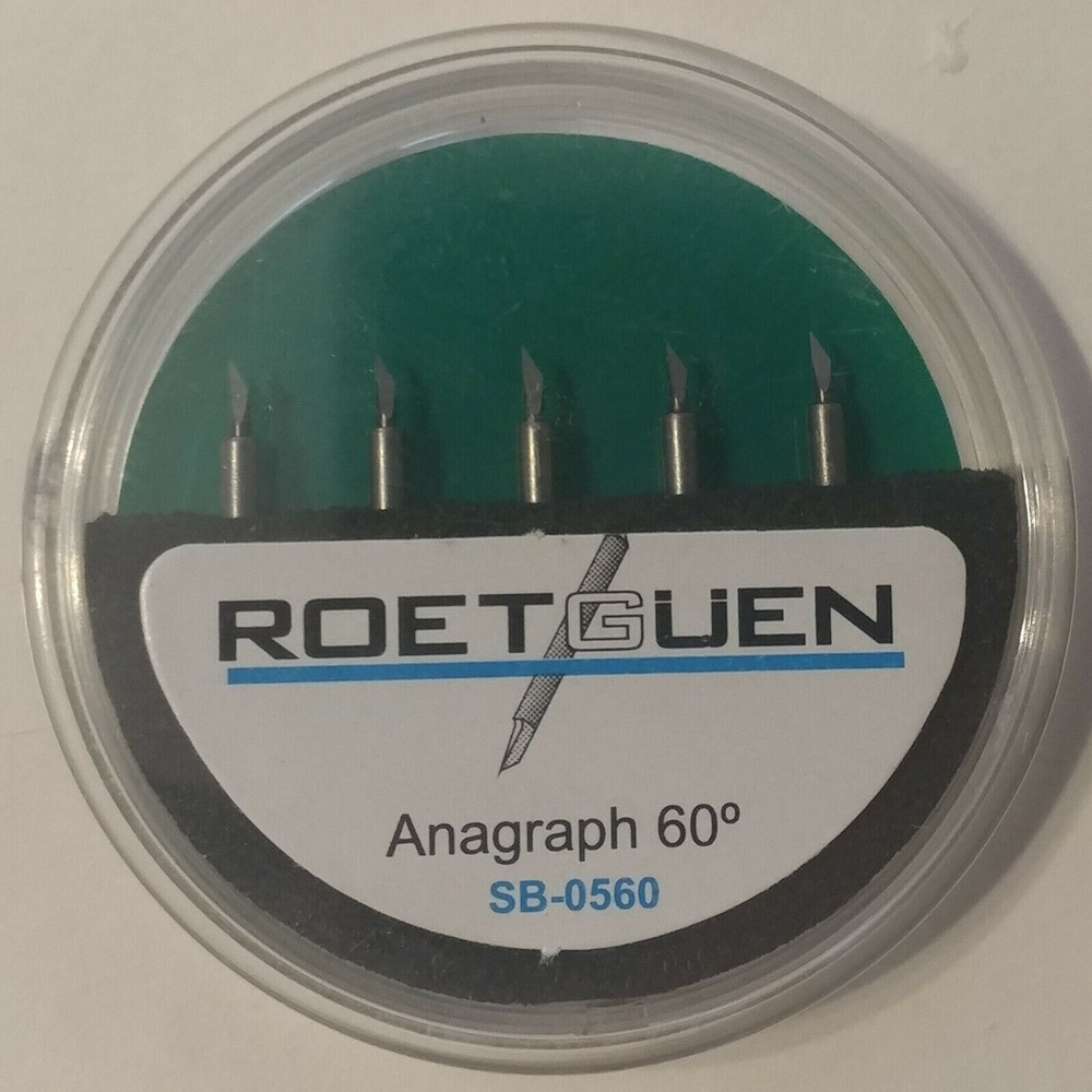Original Roetguen Anagraph 60° Vinyl Cutter Plotter Blades