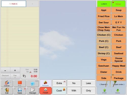 Miyagle POS RESTAURANT BAR PIZZA COMPLETE SYSTEM 2 i5 Stations Windows 10