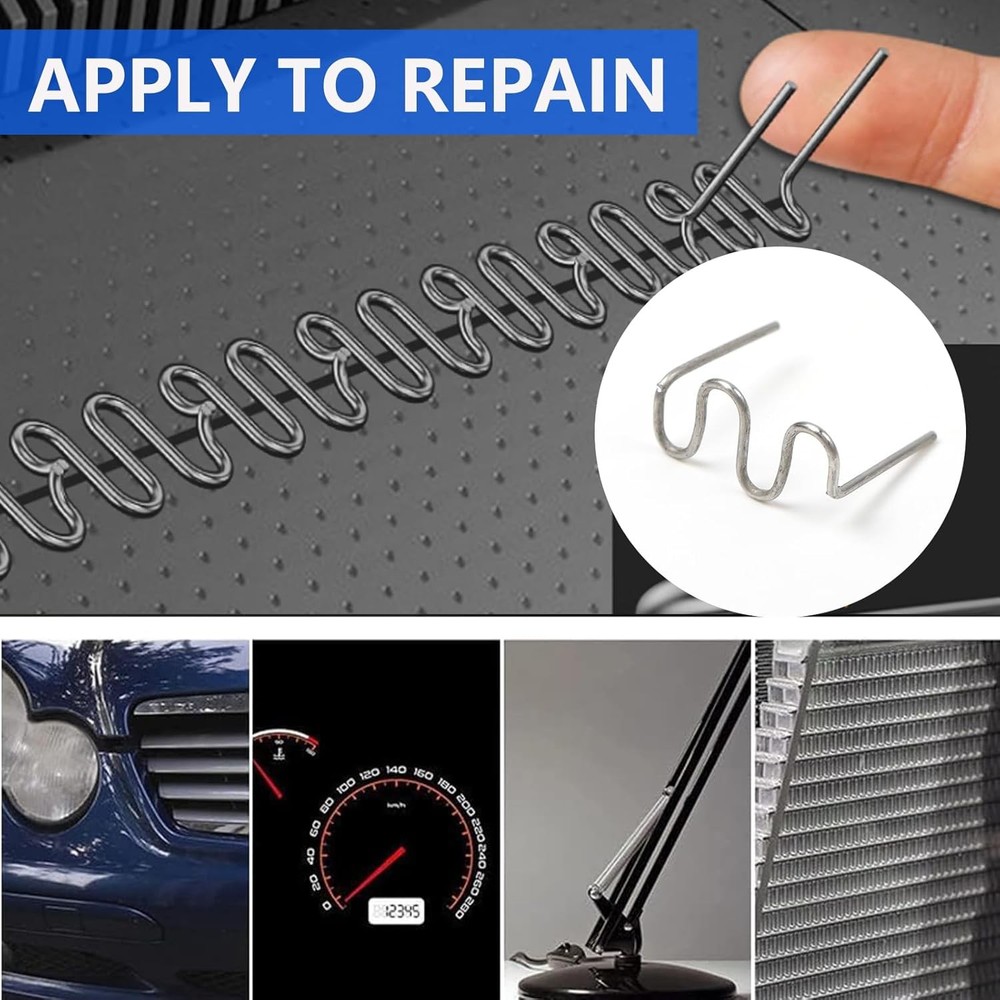 Plastic Welding Nails Assorted Shapes