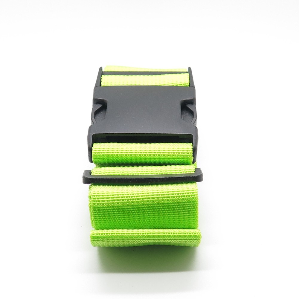 Bright Green Adjustable Suitcase Travel Belt Strap